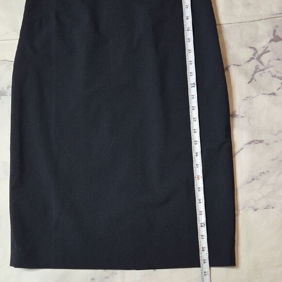 Ann Taylor Navy Sleeveless Midi Dress - Picture 5 of 9